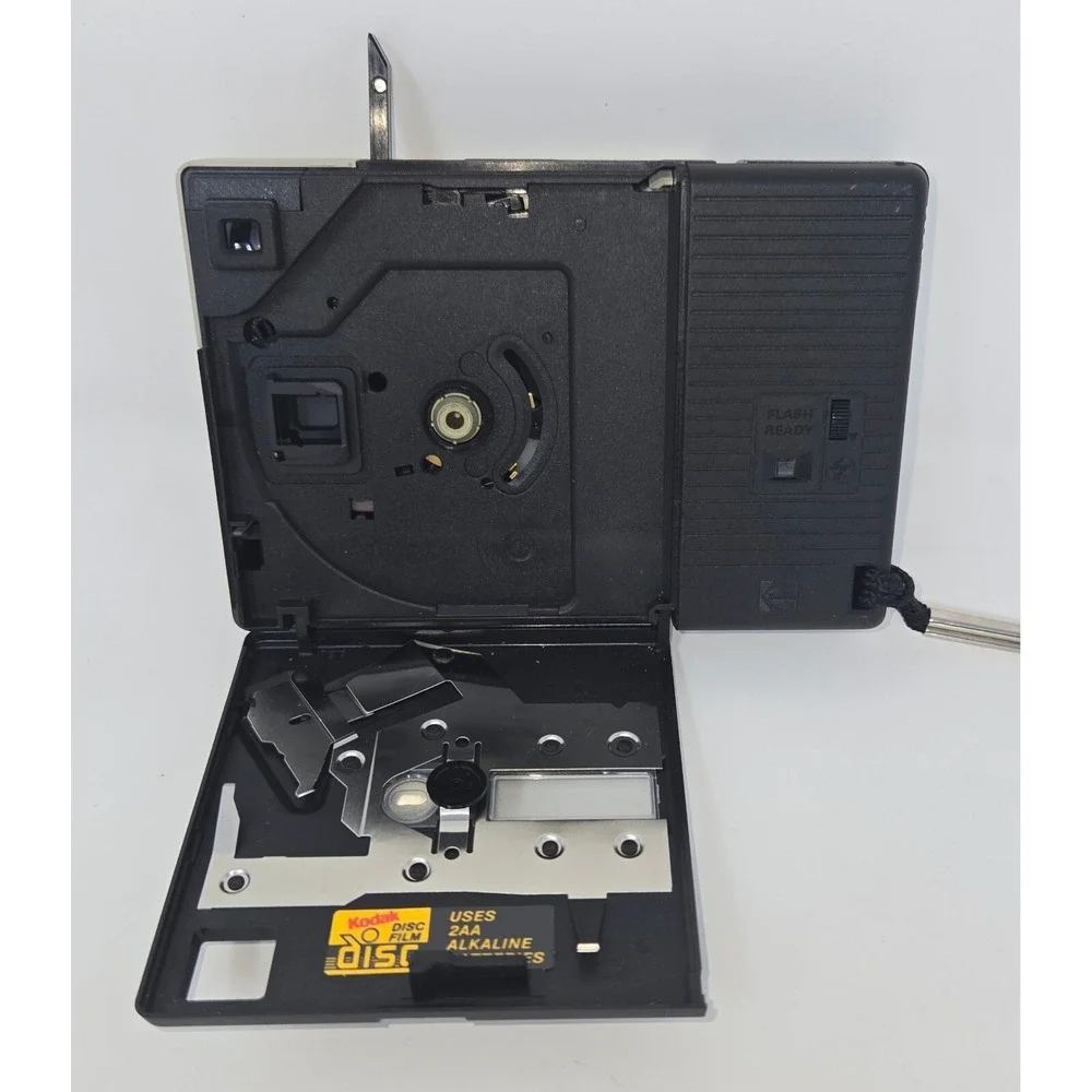 Kodak Tele-Challenger Disc Camera with Roll of Film (6 Pictures Used) Works